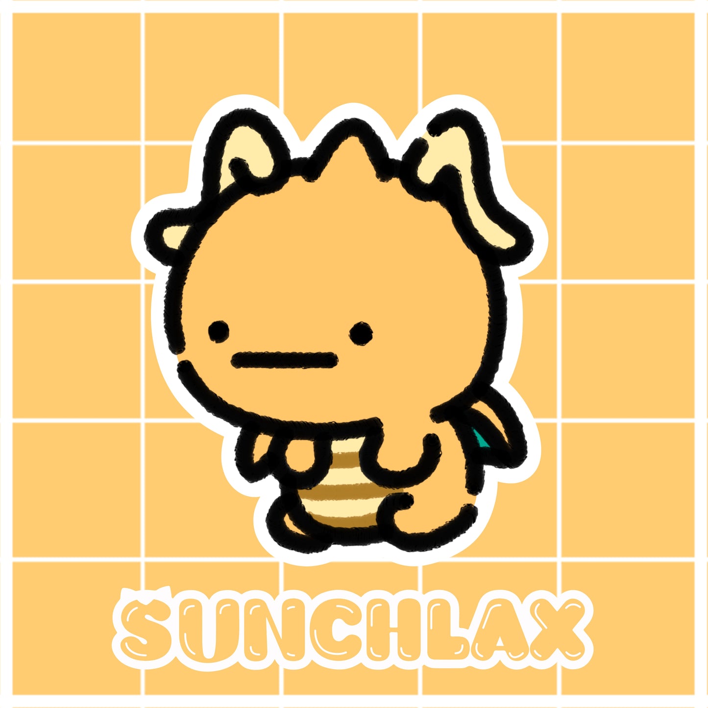 Chonky Dragon Sticker