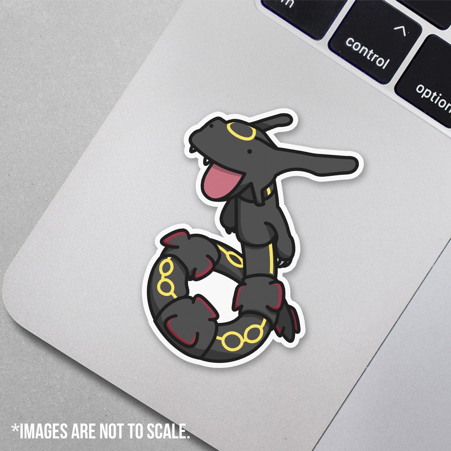 Shiny Long Dragon Sticker