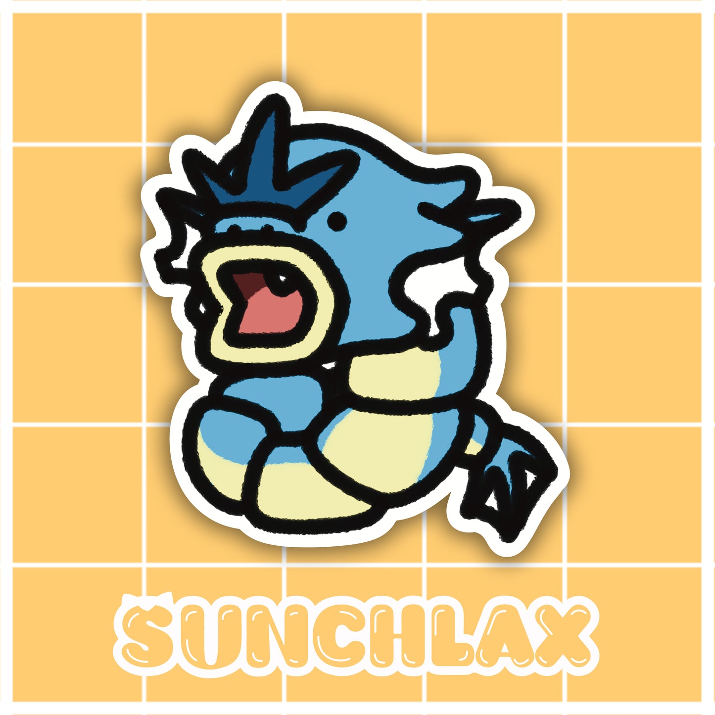 Water Dragon Sticker