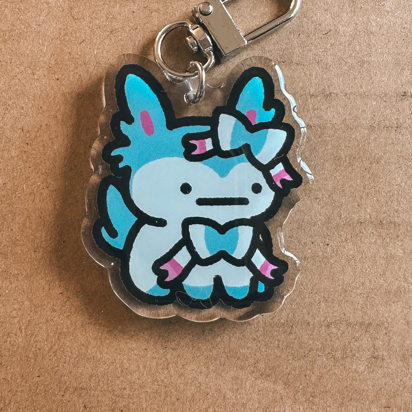 Fairy Cat Acrylic Epoxy Keychain