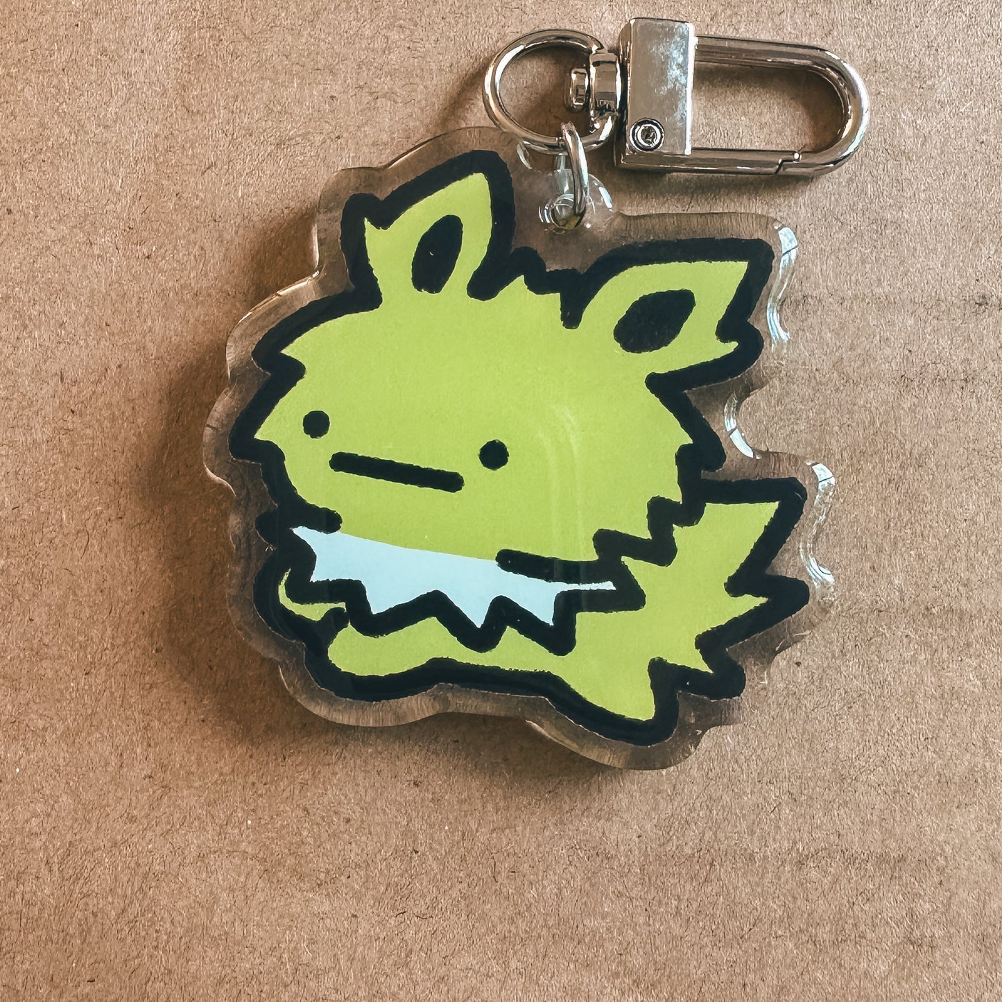 Thunder Cat Acrylic Epoxy Keychain