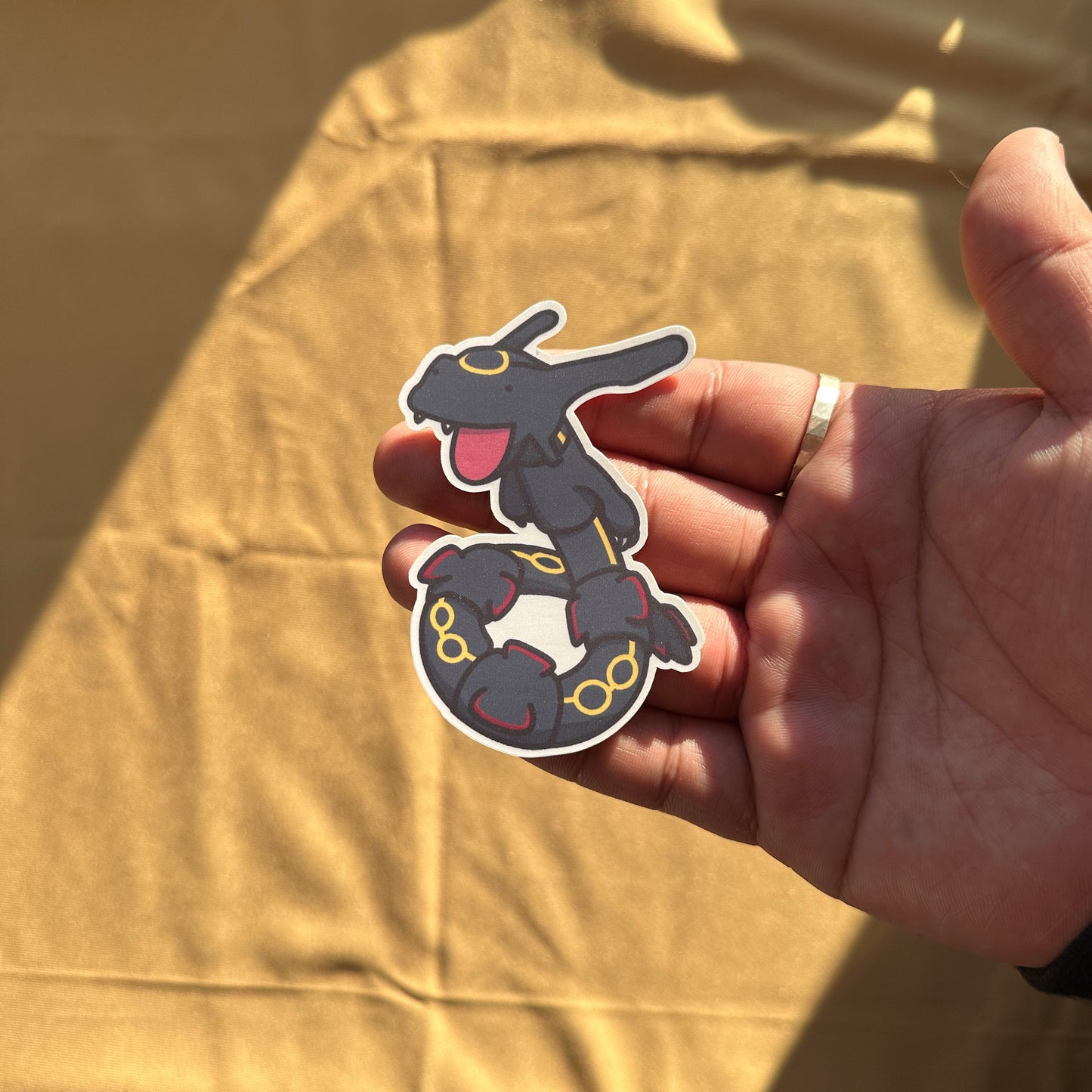 Shiny Long Dragon Sticker