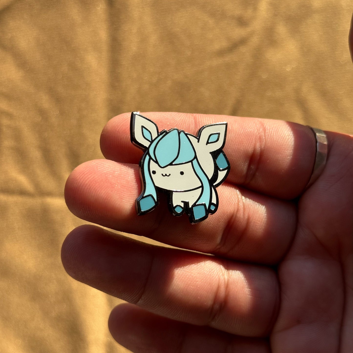 Ice Animal Hard Enamel Pin