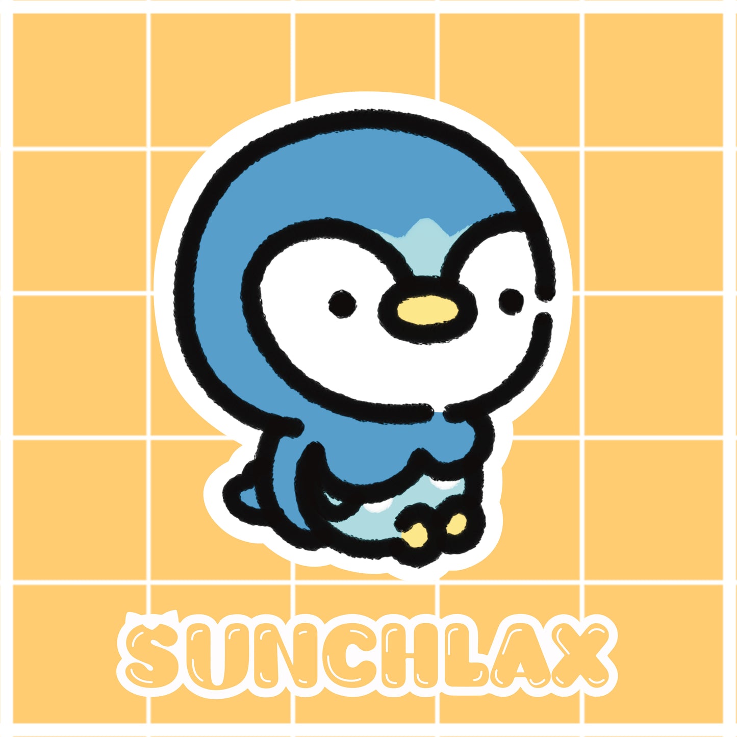 Water Penguin Sticker