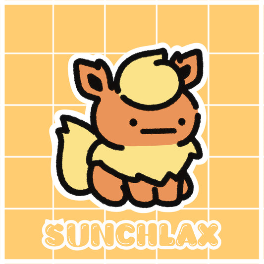 Fire Animal Sticker