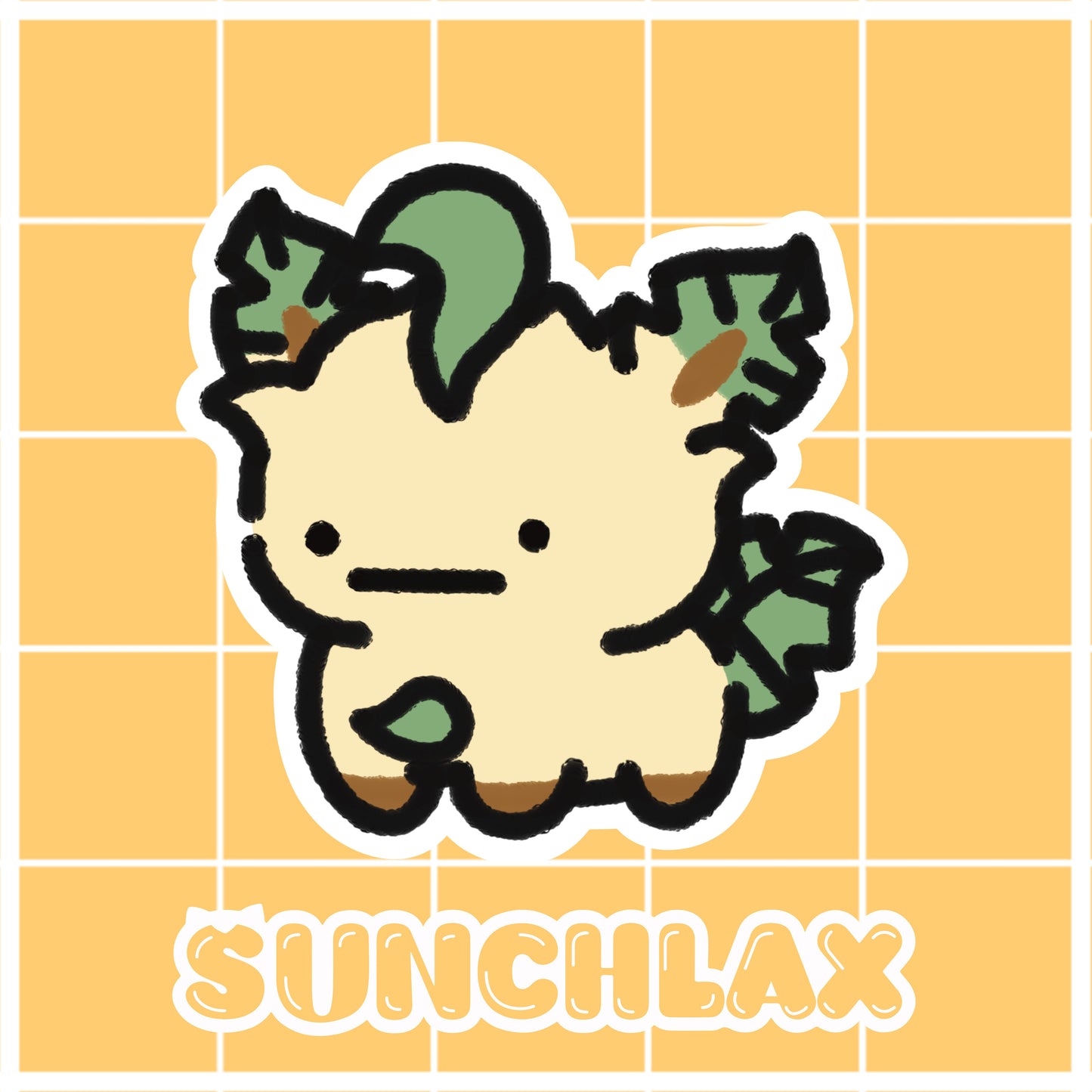 Leaf Animal Sticker