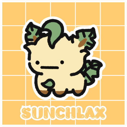 Leaf Animal Sticker