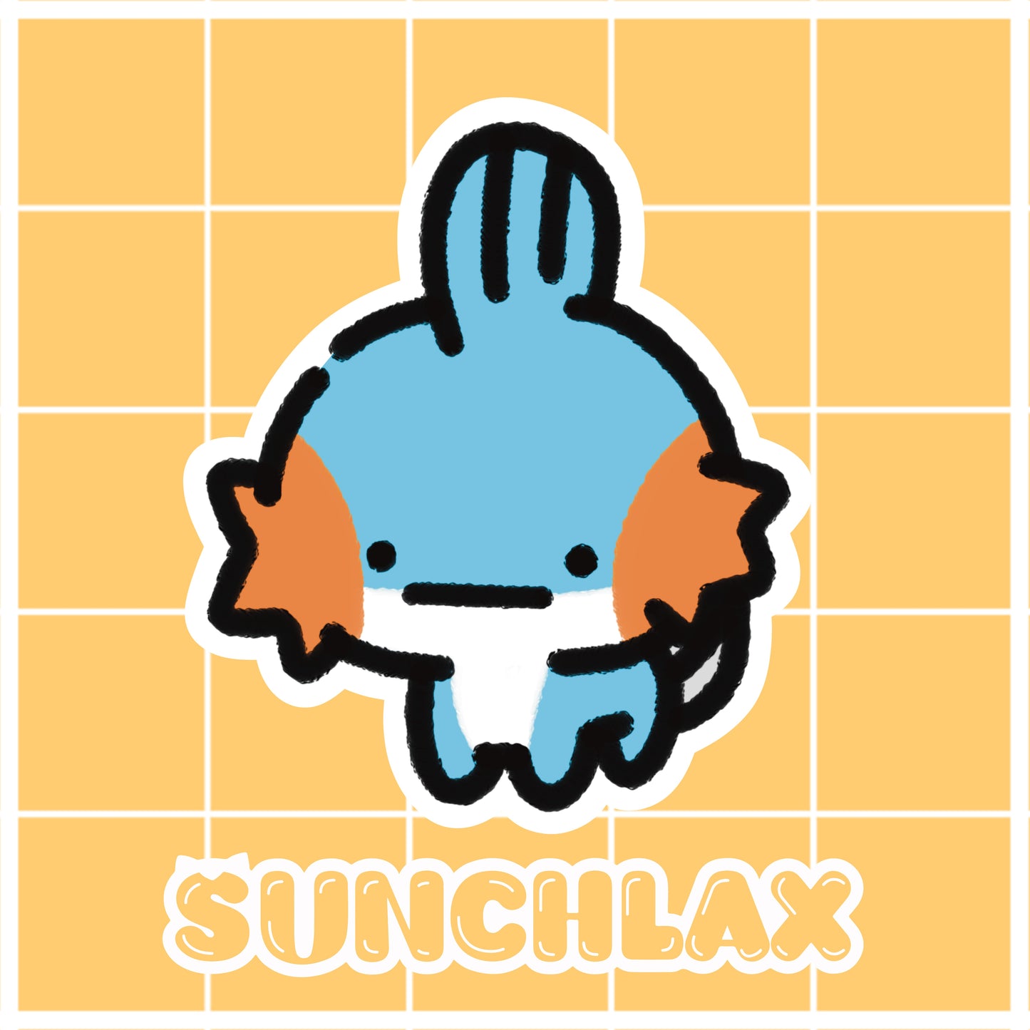 Water Axolotl Sticker