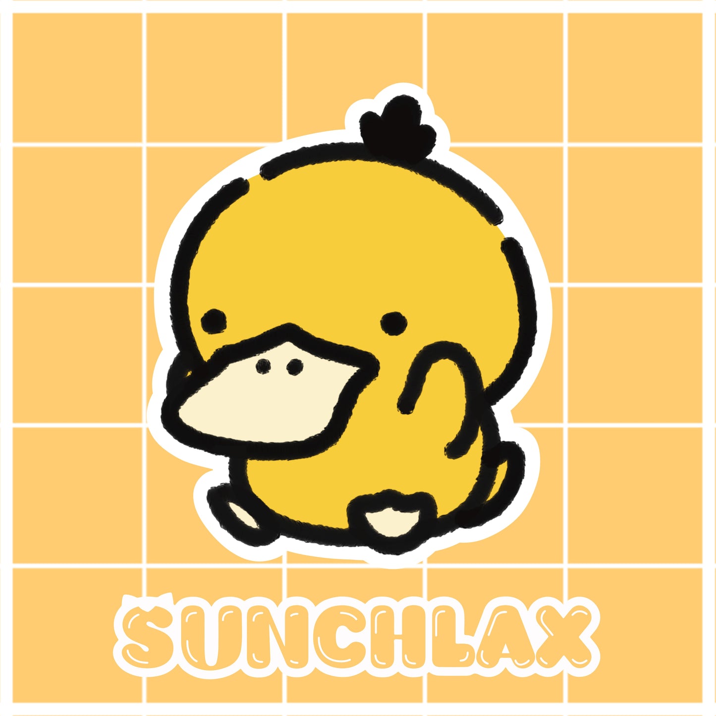 Yellow Duck Sticker
