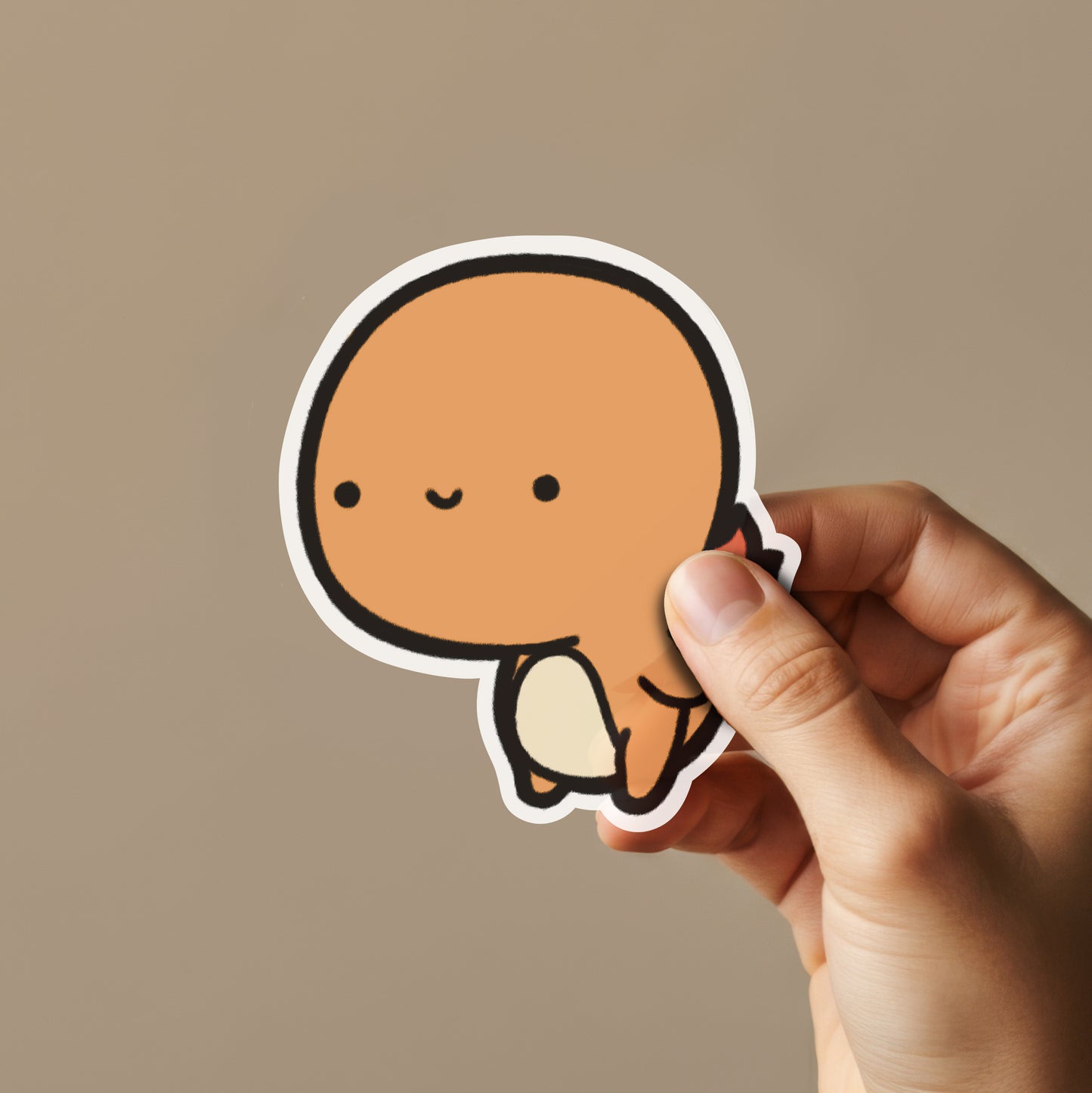 Cute Fire Salamander Sticker