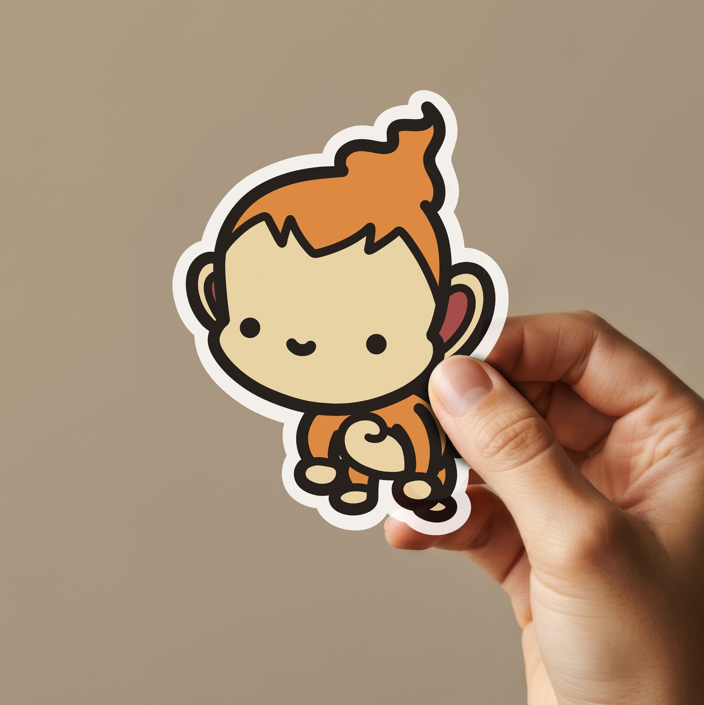 Fire Monkey Sticker