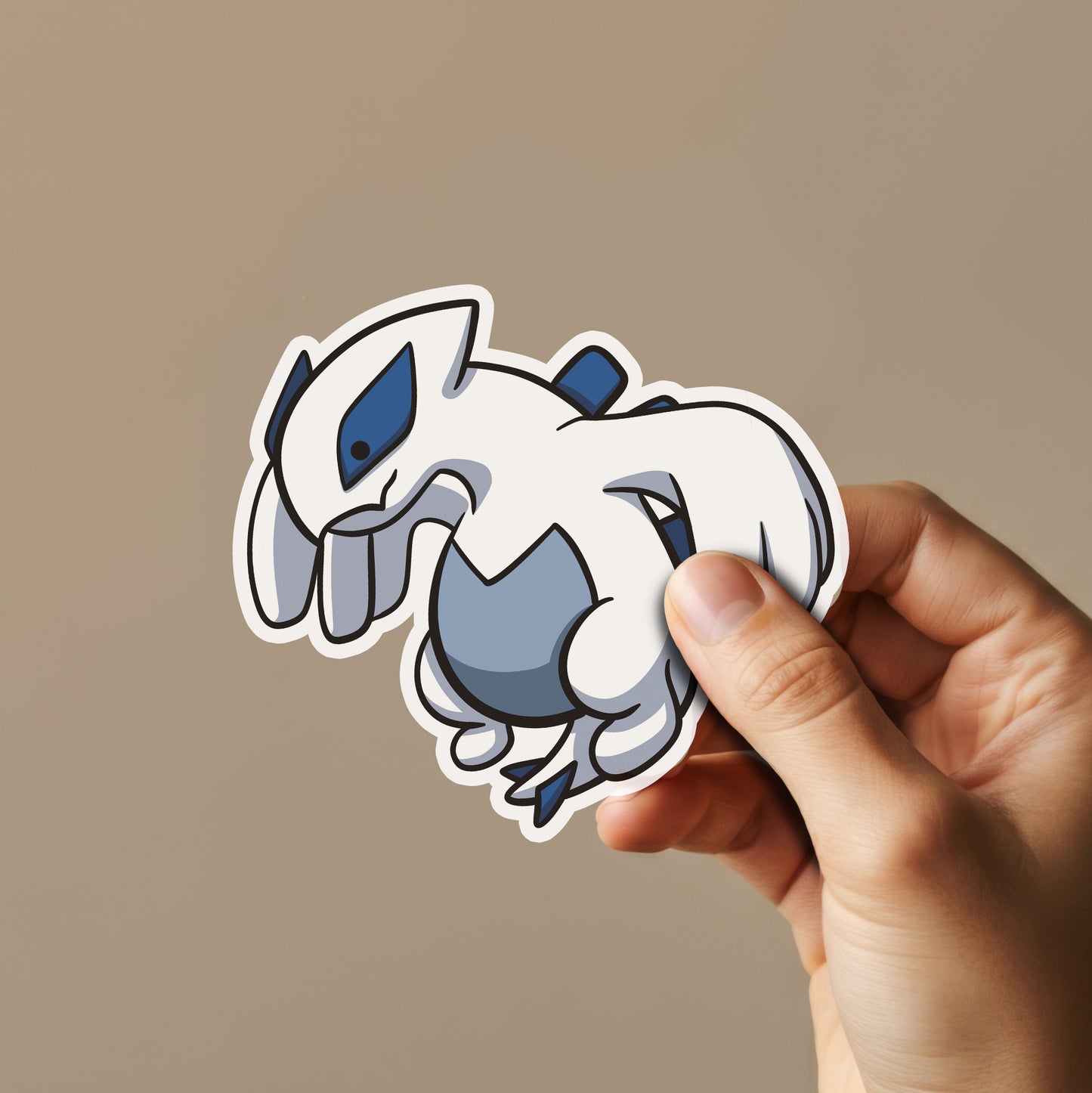 White Legendary Bird Sticker