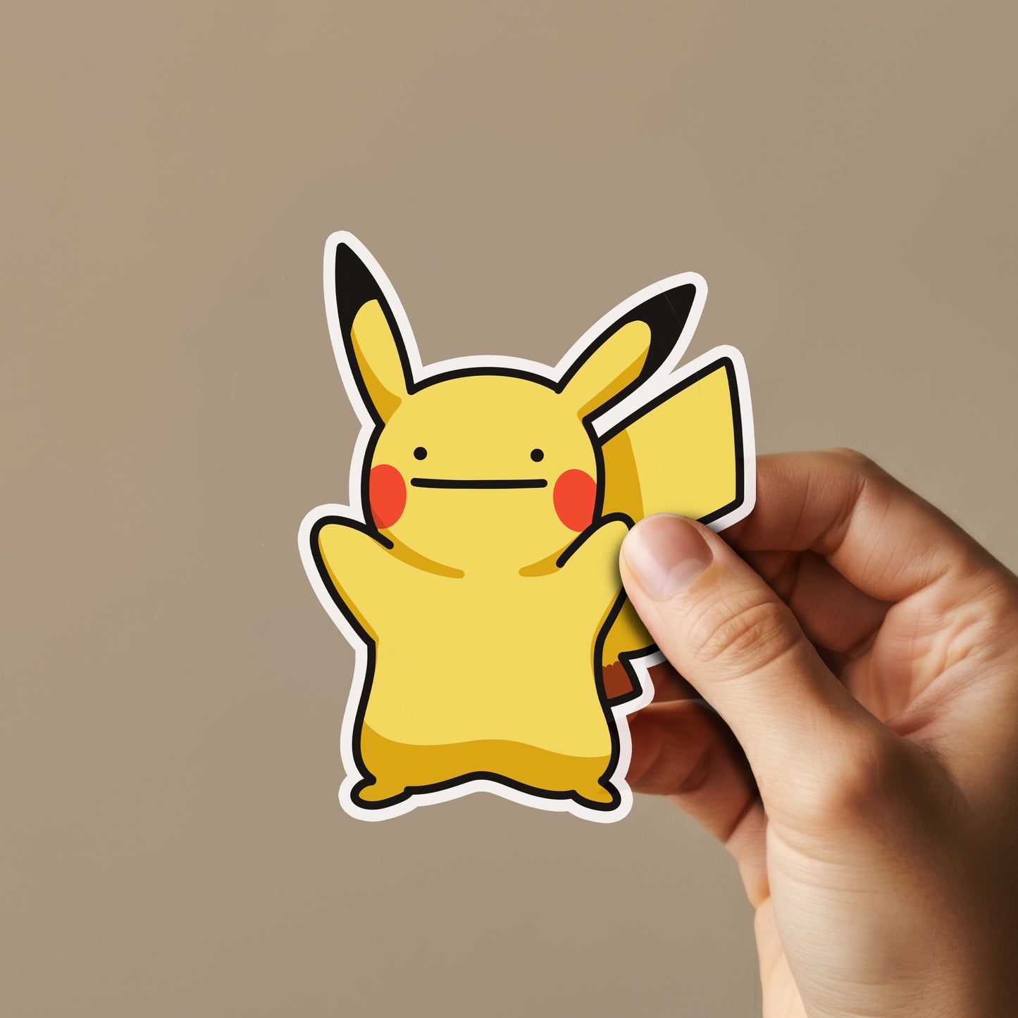 Yellow Rat Sticker