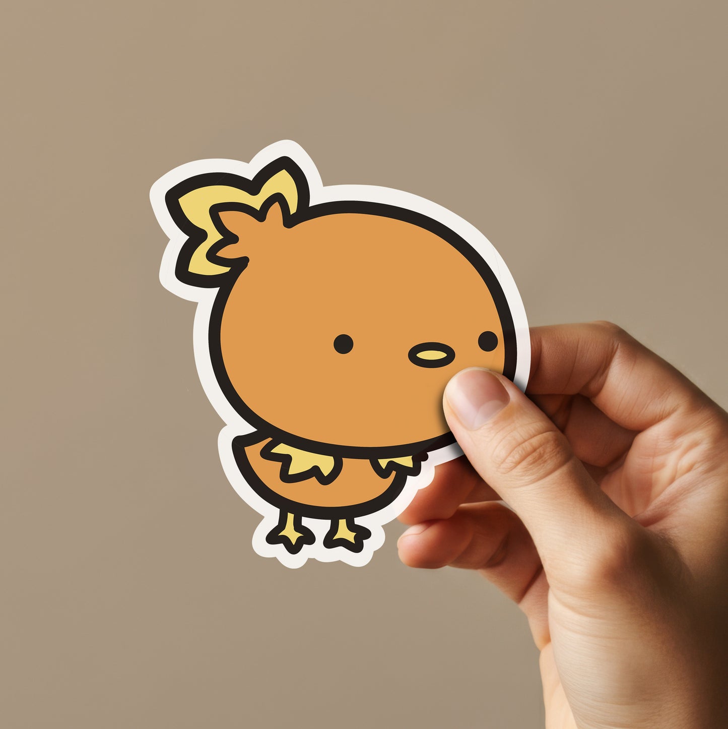 Fire Chick Sticker