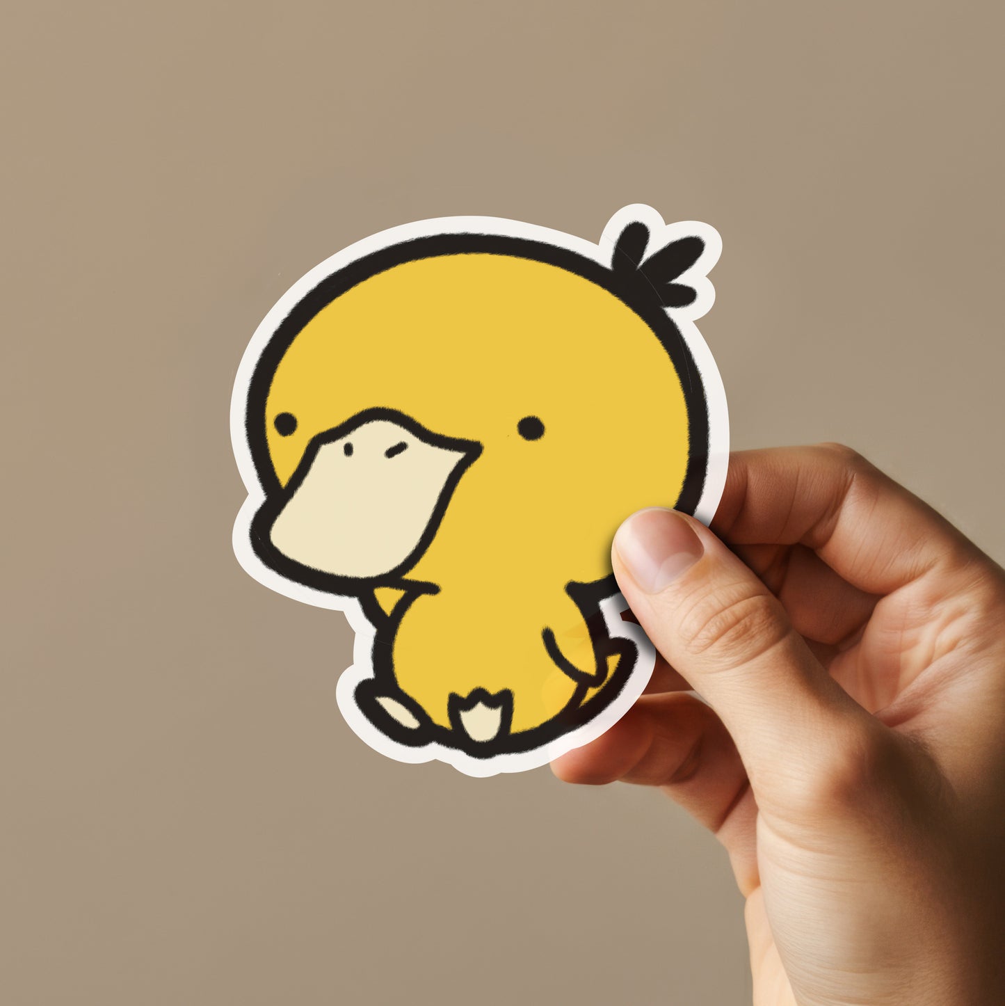 Yellow Duck Sticker