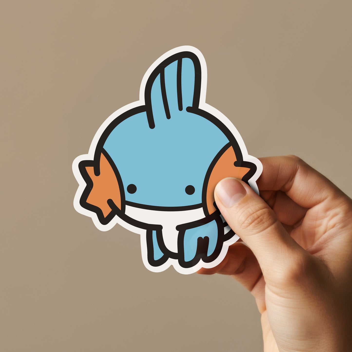 Water Axolotl Sticker