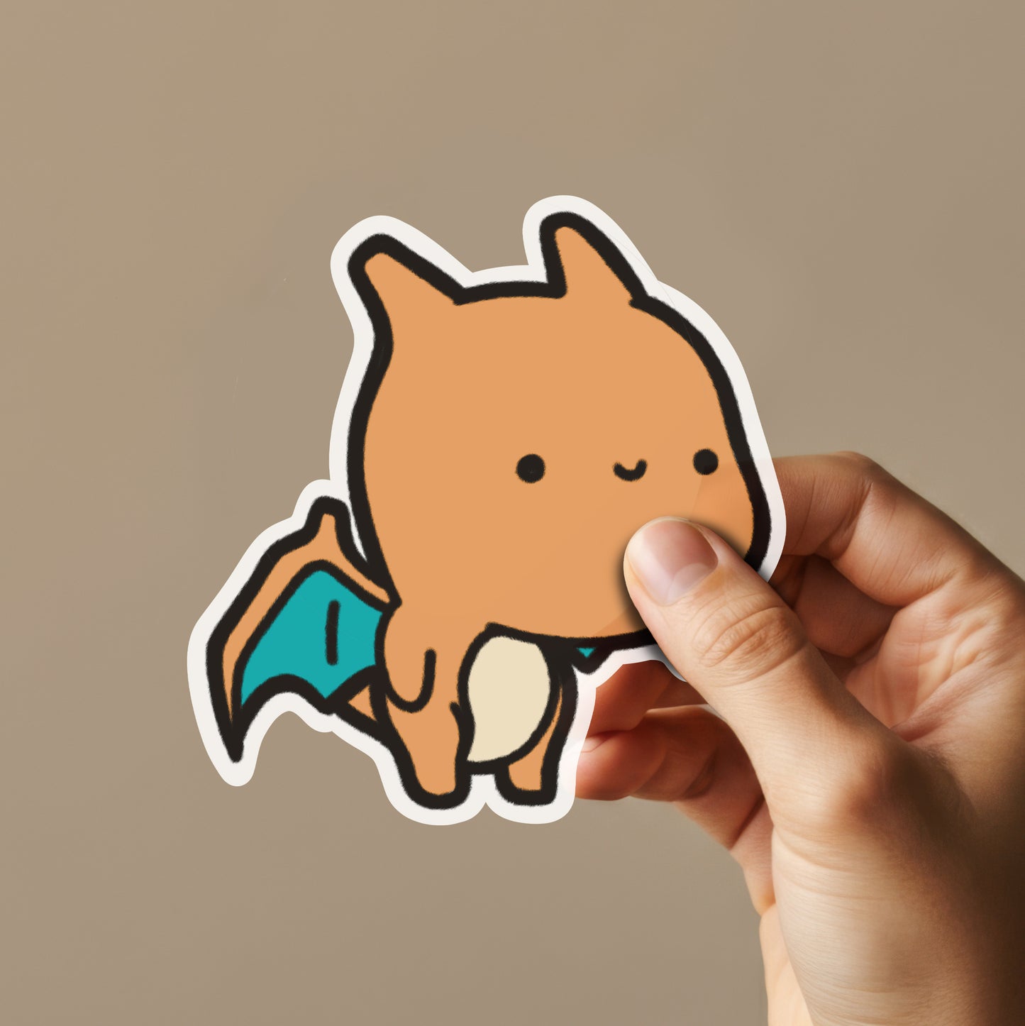 Fire Dragon Sticker