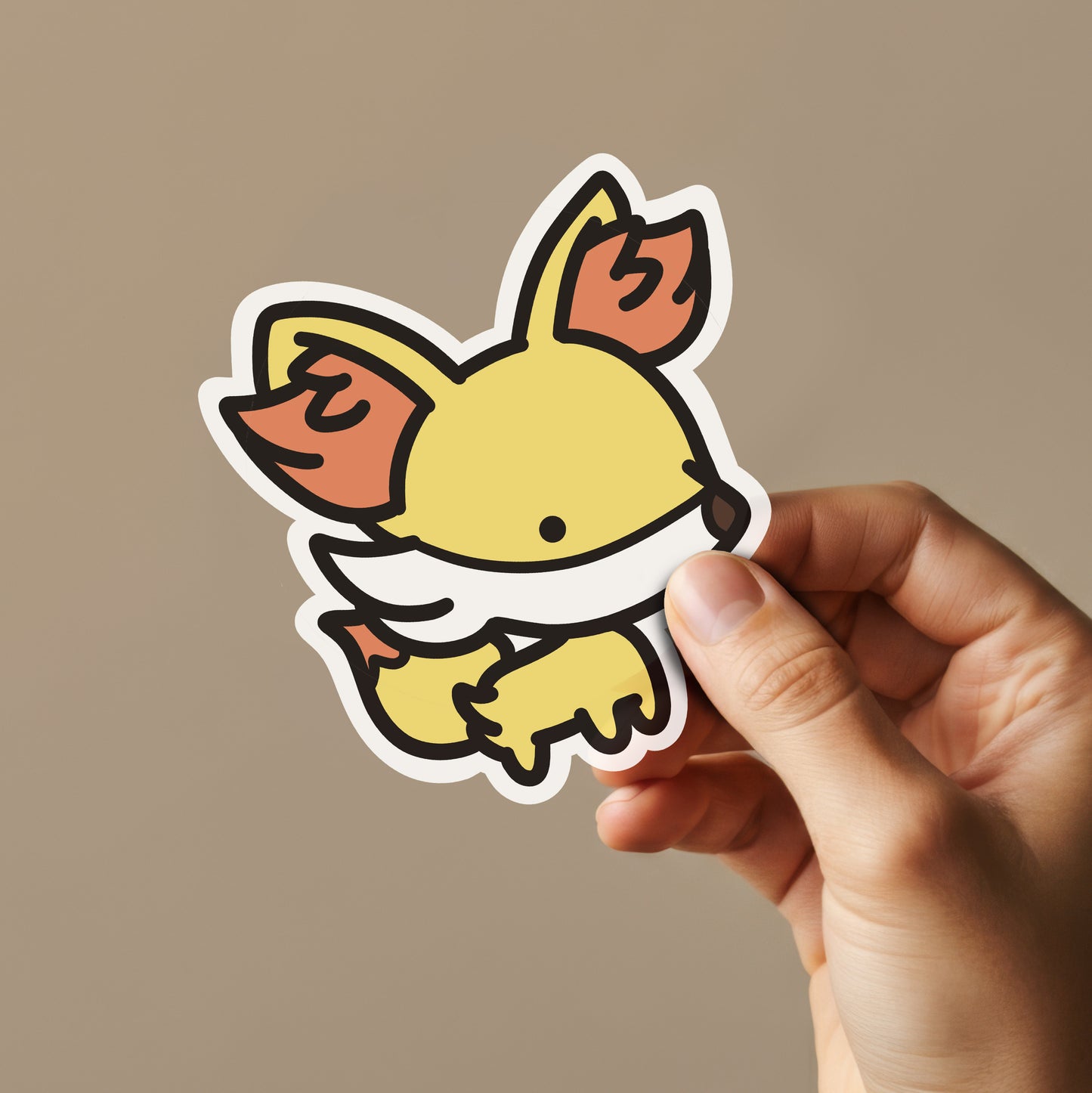 Fire Fox Sticker