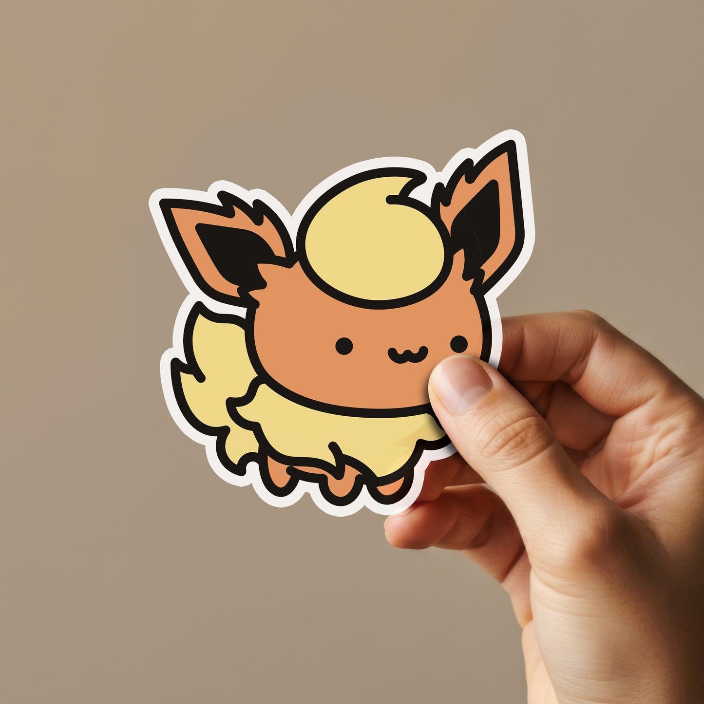 Fire Animal Sticker