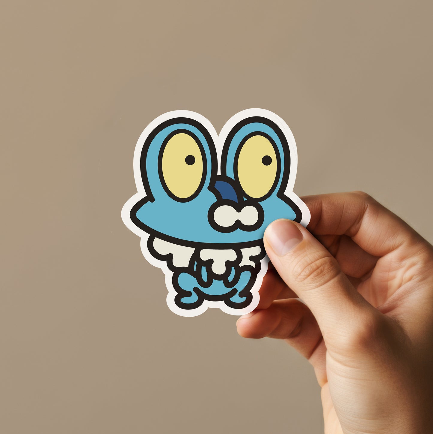 Water Frog Sticker