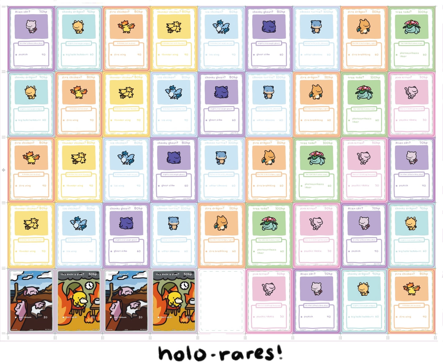 “maybemon” Booster Pack
