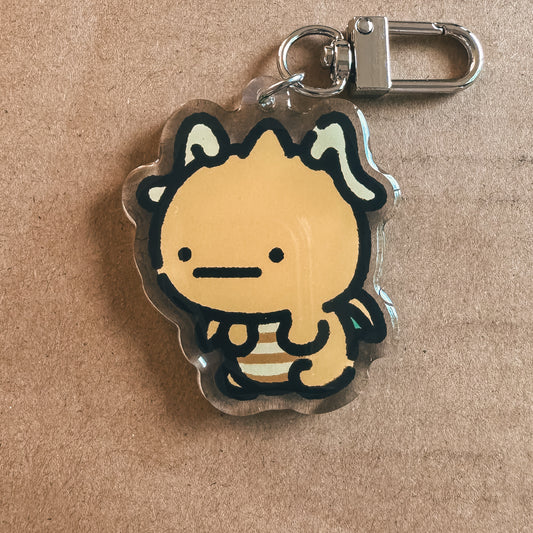 Chonky Dragon Epoxy Keychain