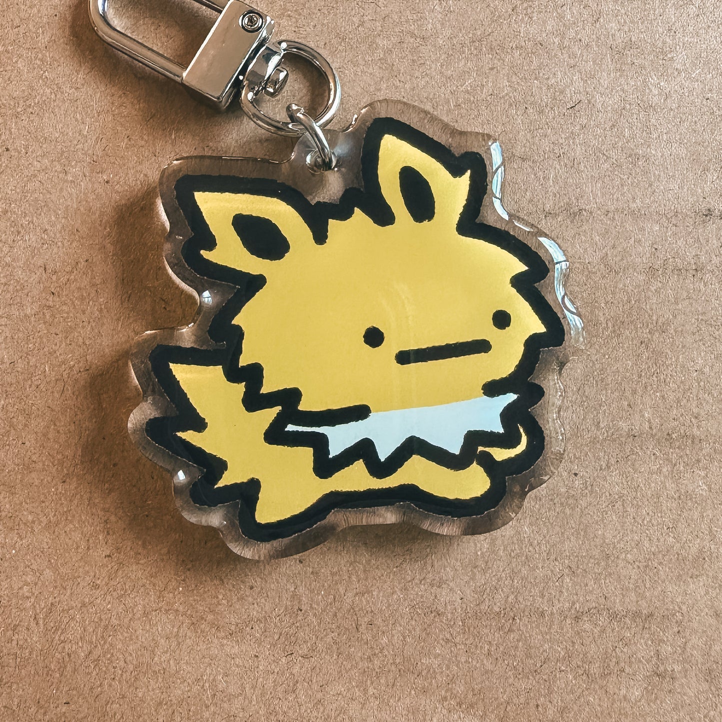 Thunder Cat Acrylic Epoxy Keychain