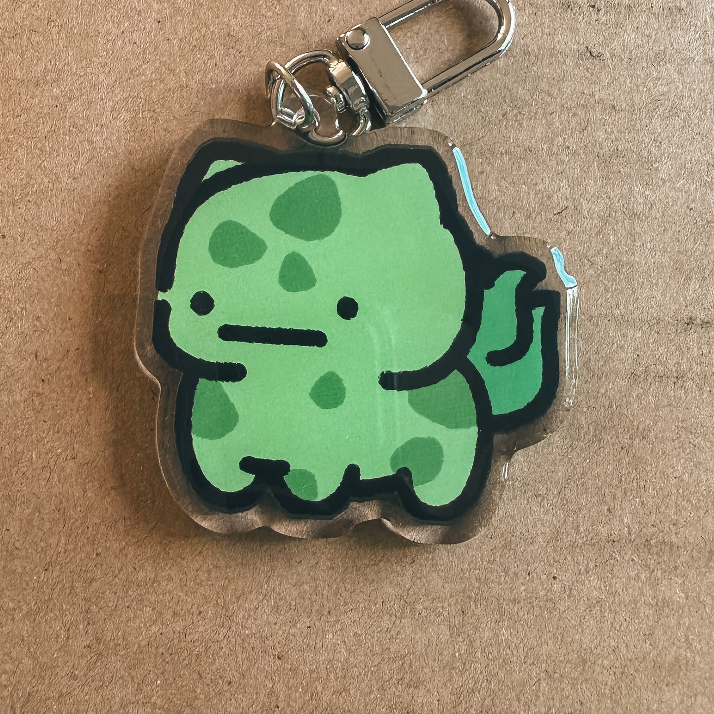 Bulb Toad Acrylic Epoxy Keychain