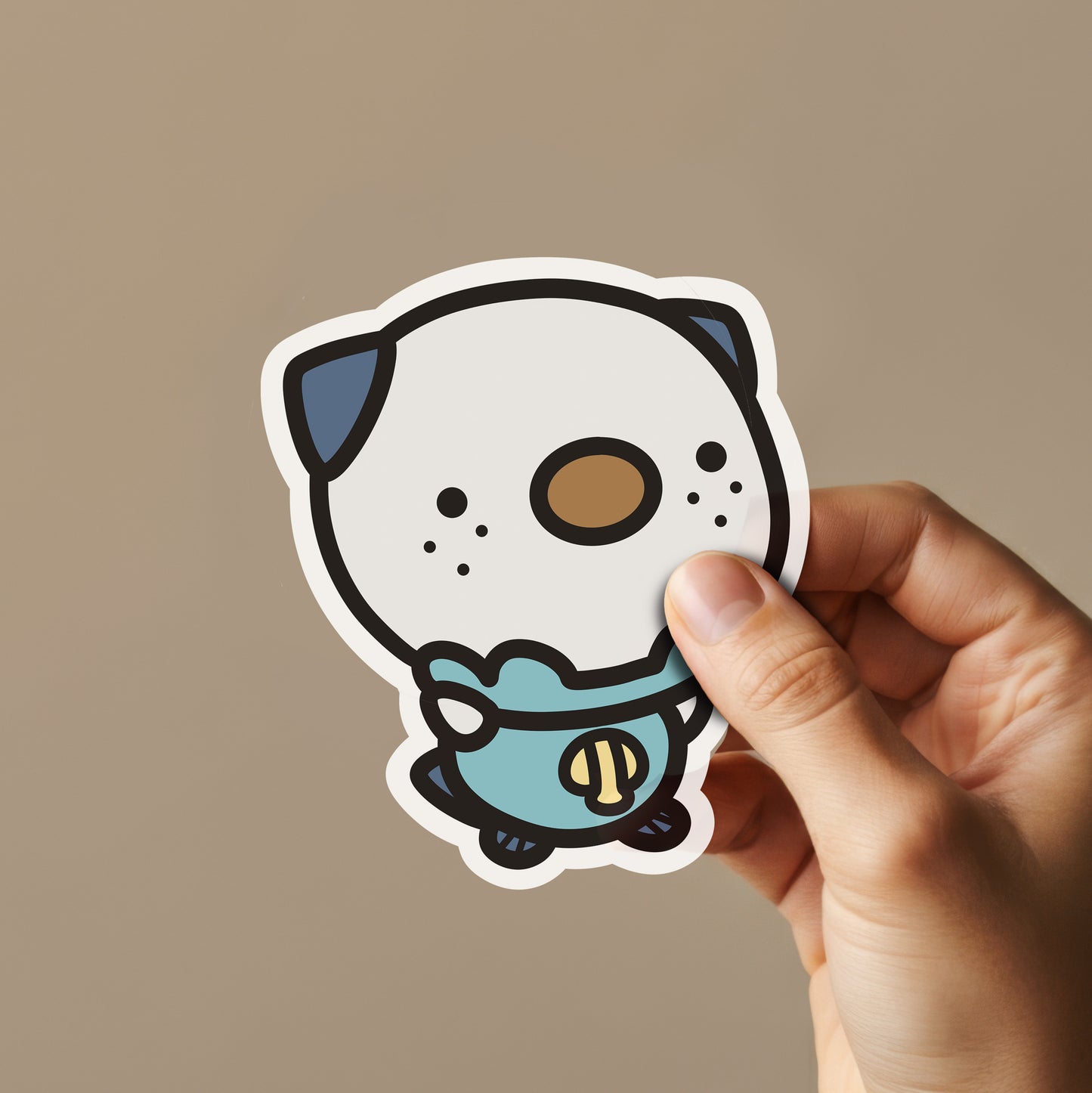 Water Otter Sticker
