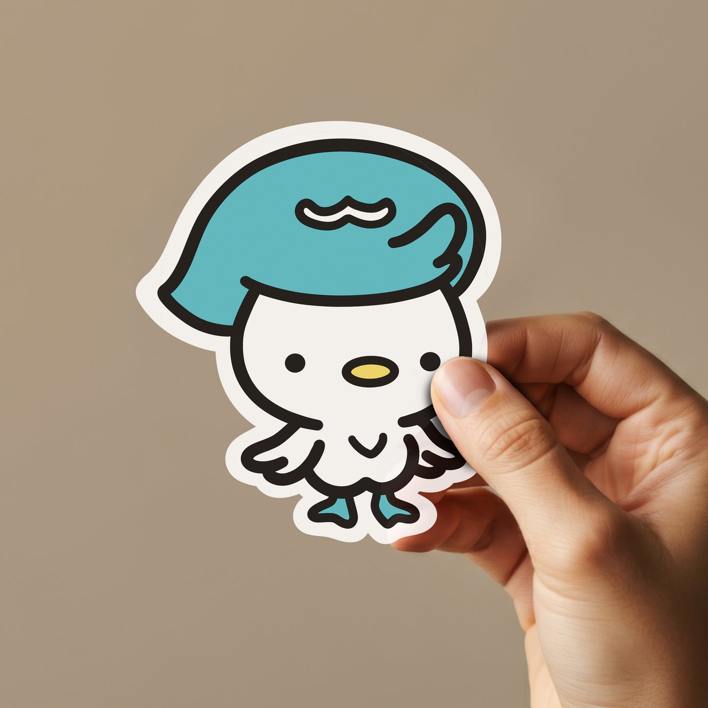 Water Duck Sticker