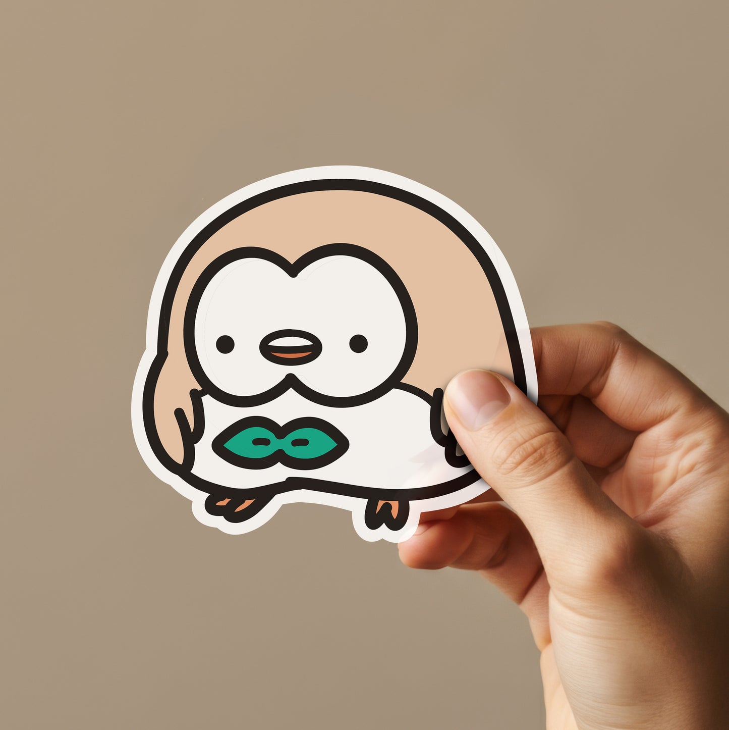 Grass Owl Sticker
