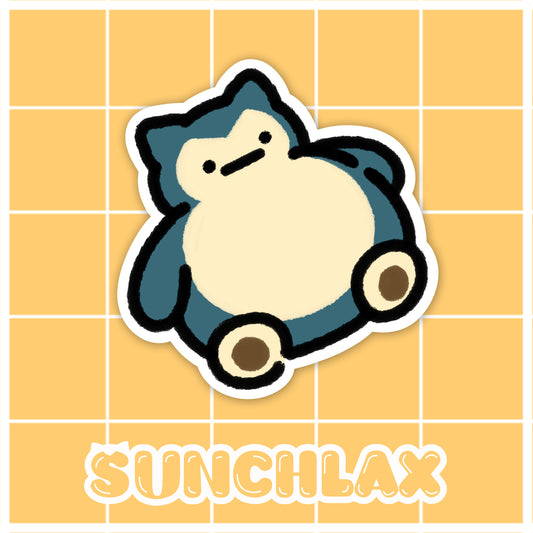 Lazy Bear Sticker