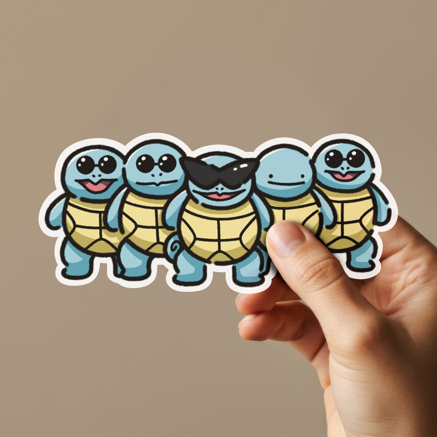 Water Turtle Squad Sticker