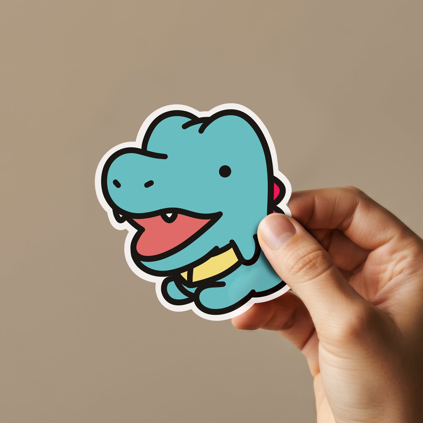 Water Crocodile Sticker