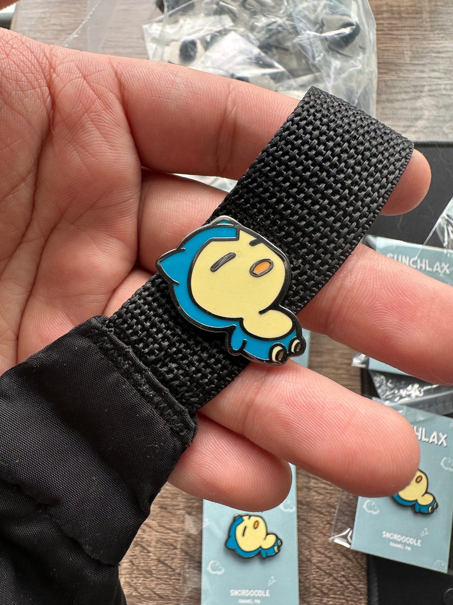Sleepy Round Boy Hard Enamel Pin