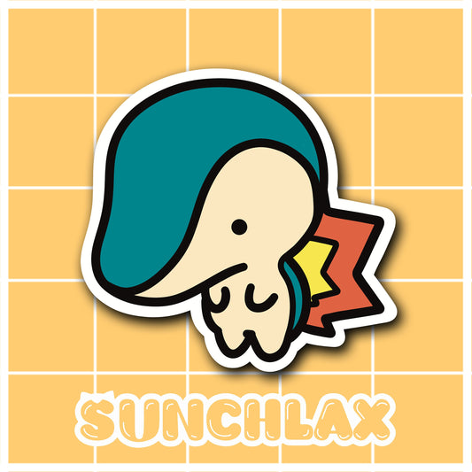 Fire Porcupine Sticker