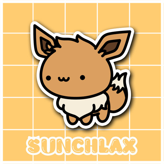 Cute Brown Animal Sticker