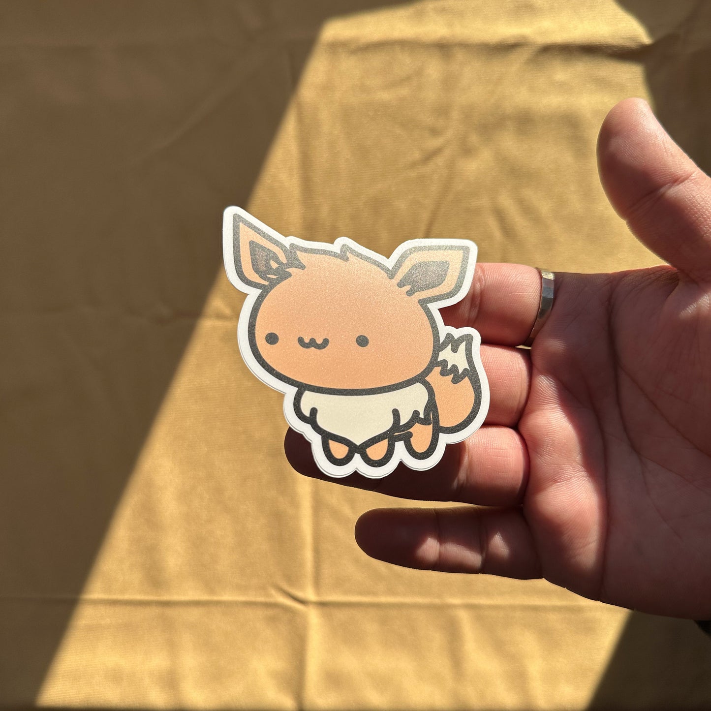 Cute Brown Animal Sticker