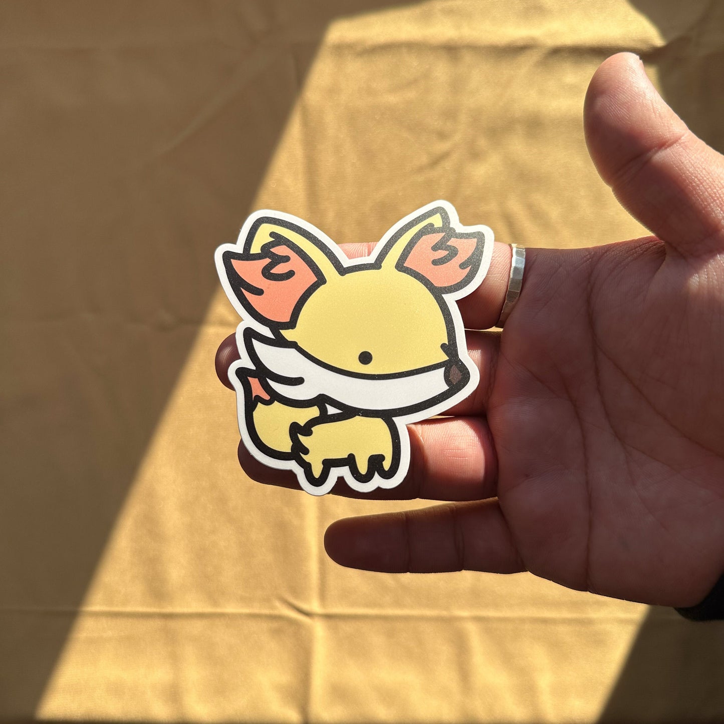 Fire Fox Sticker