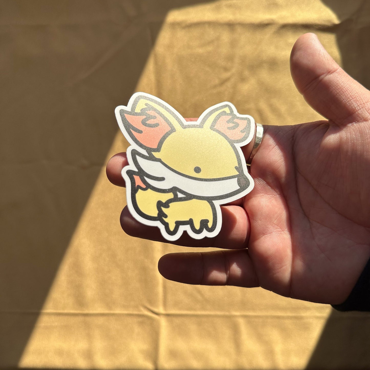 Fire Fox Sticker