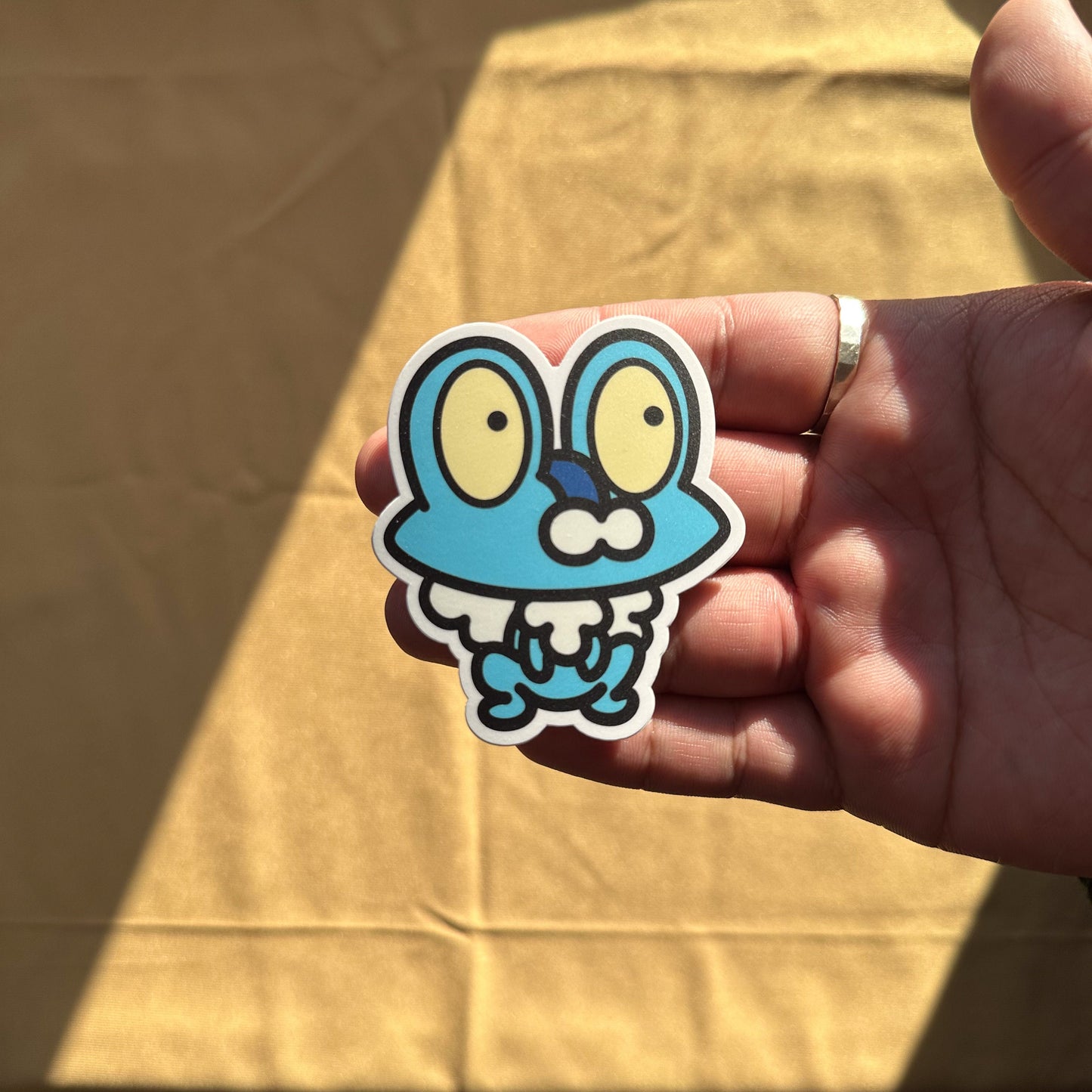 Water Frog Sticker