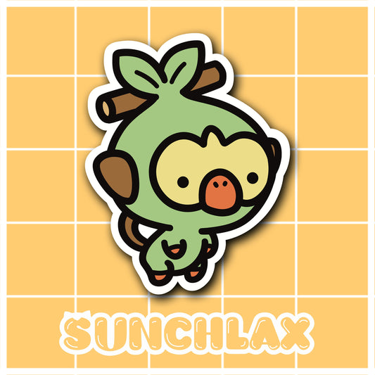 Grass Monkey Sticker