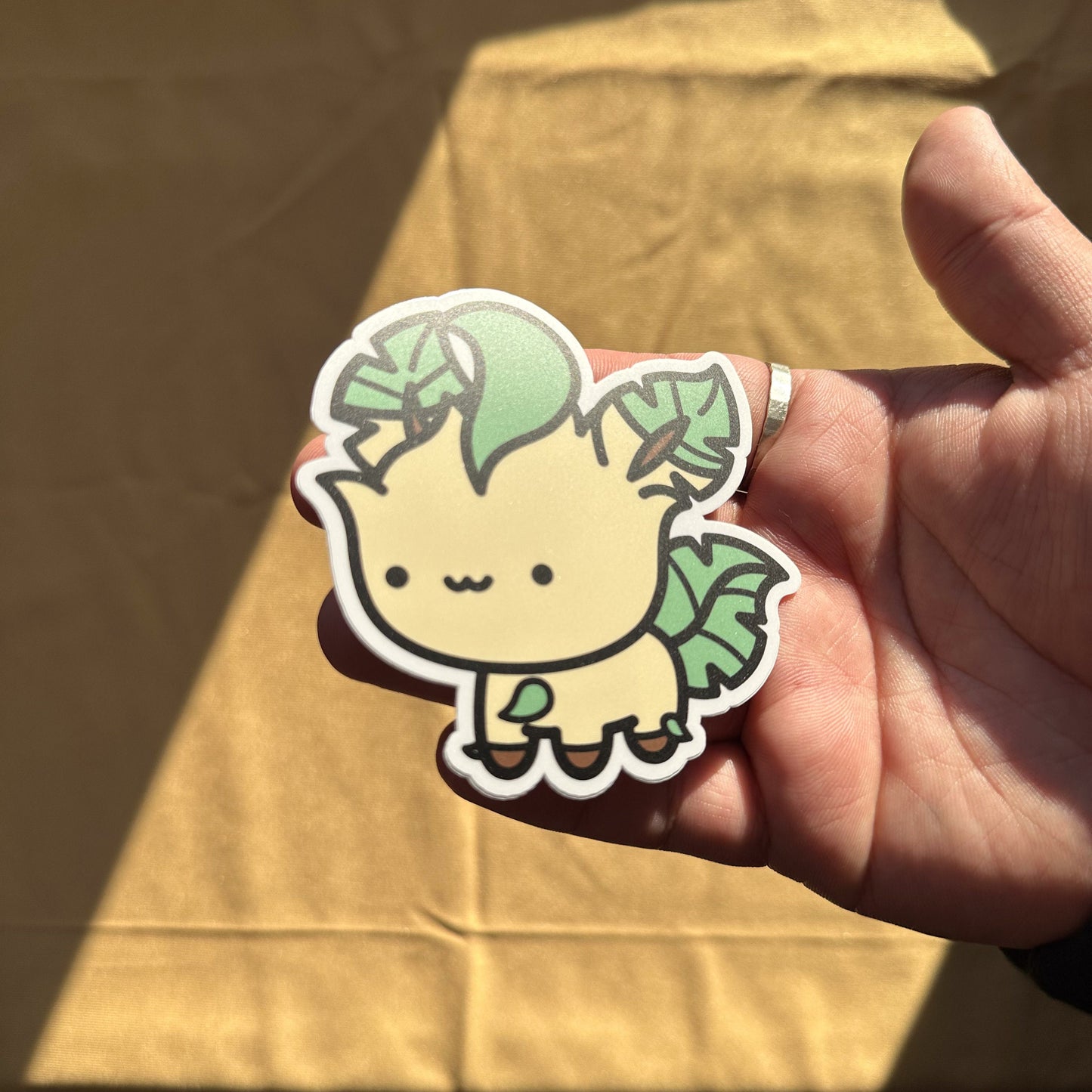 Leaf Animal Sticker