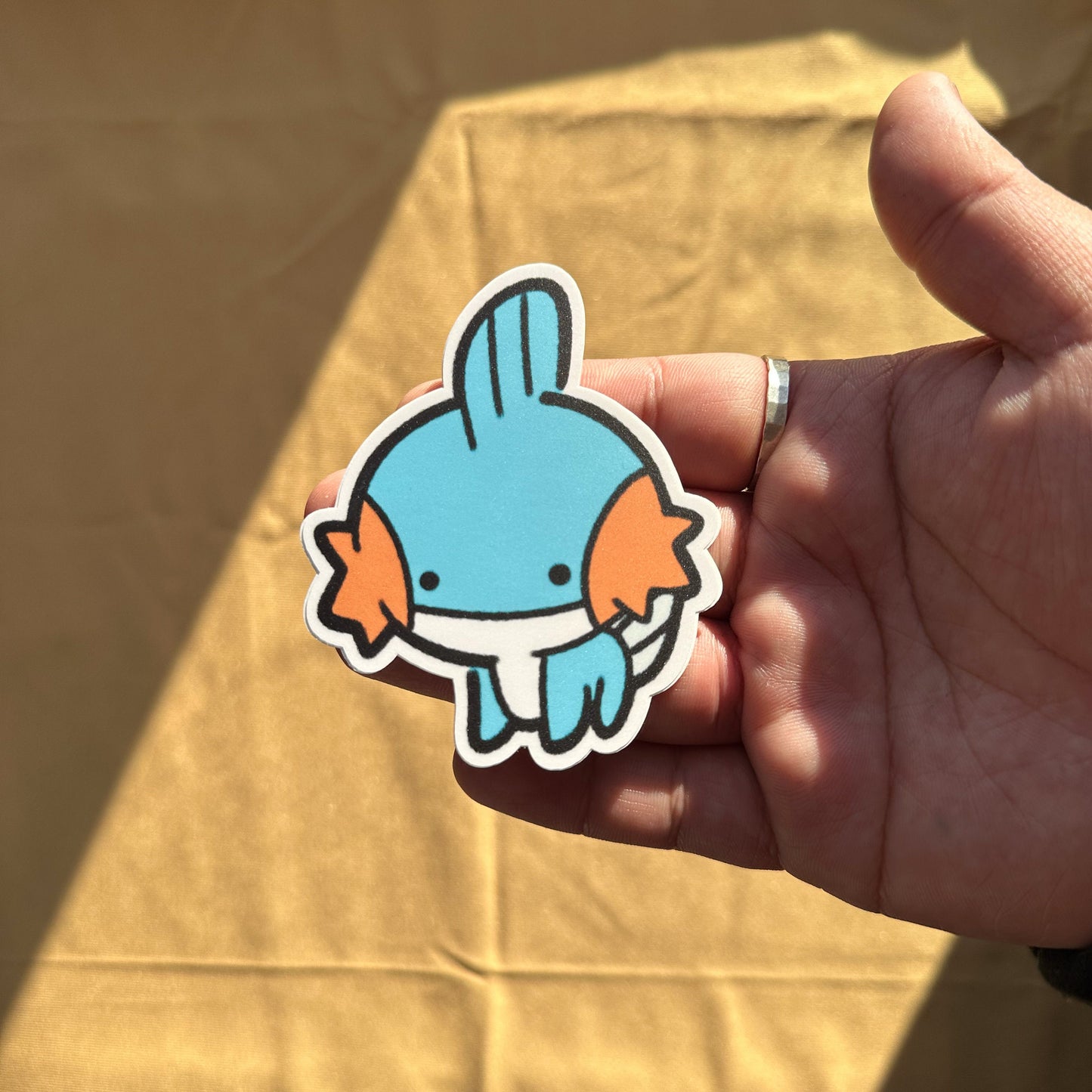 Water Axolotl Sticker