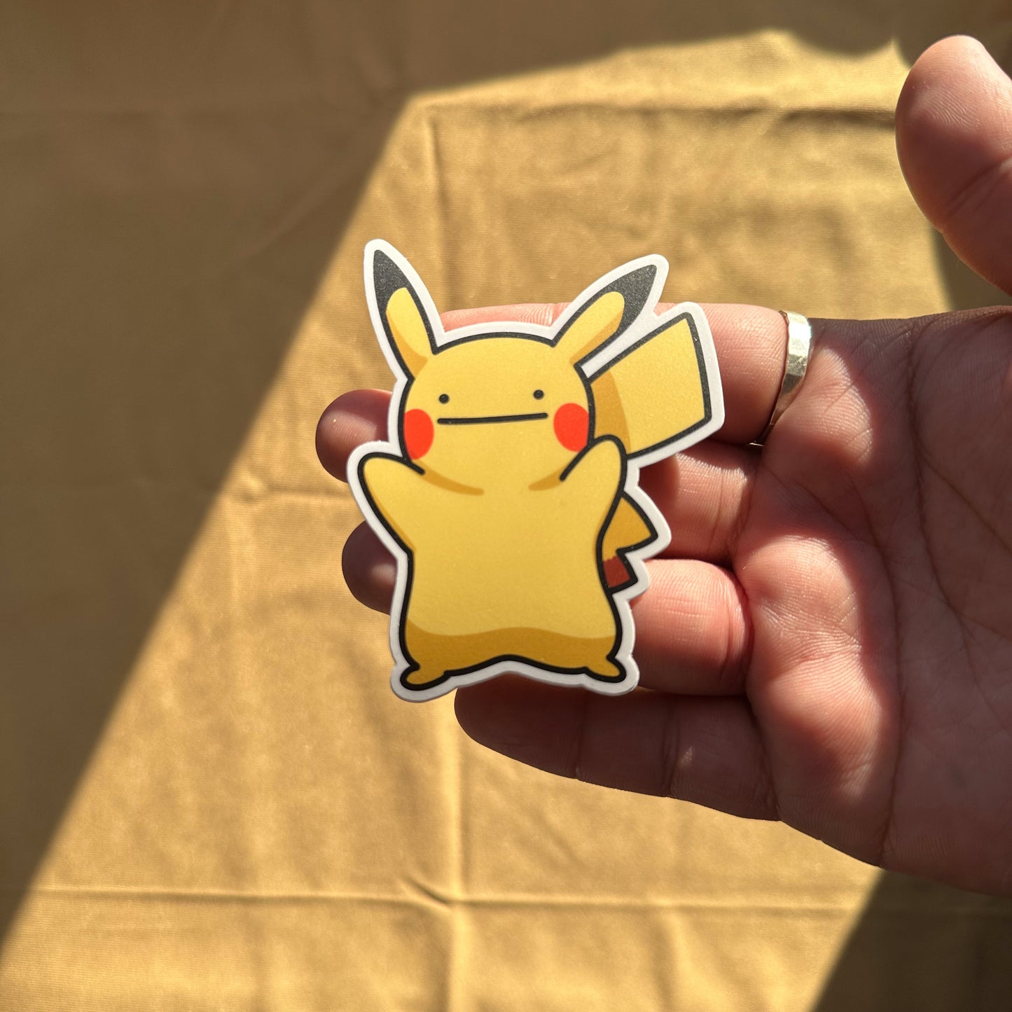 Yellow Rat Sticker