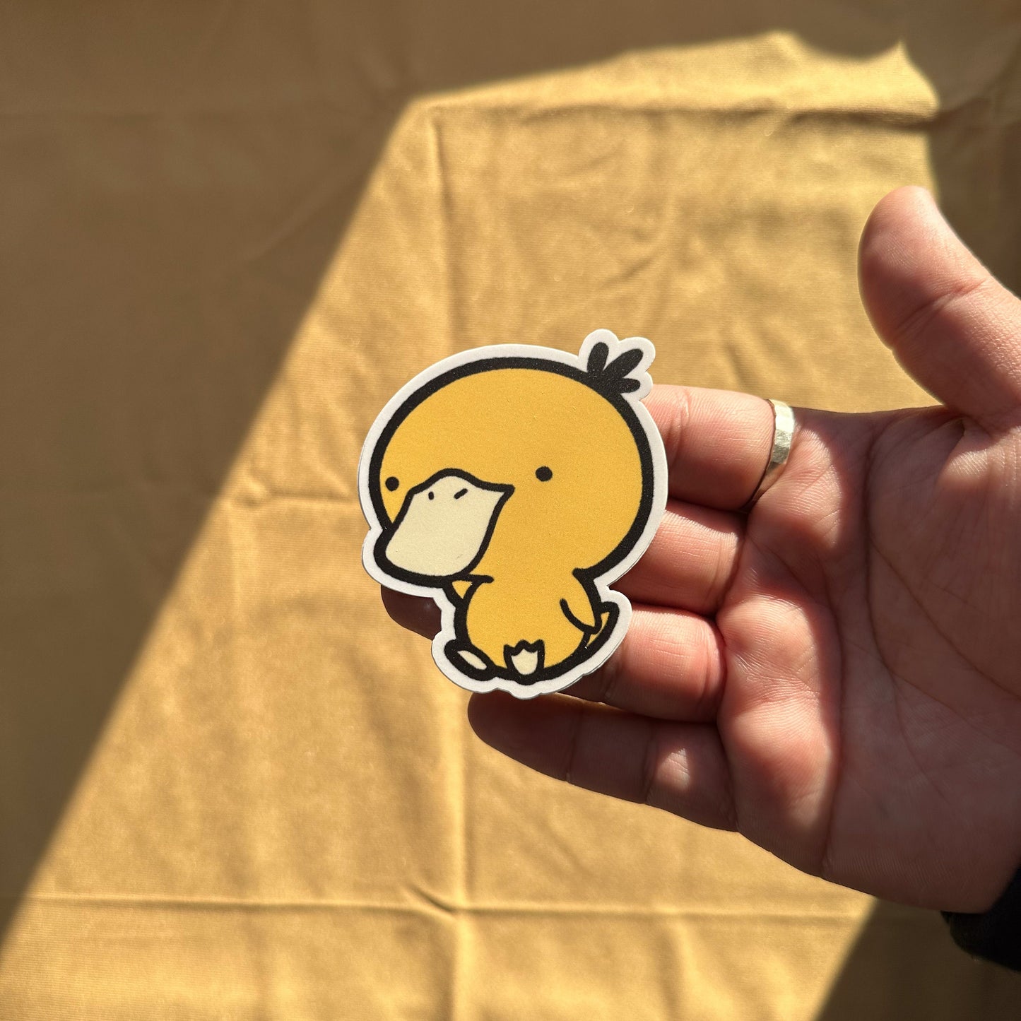 Yellow Duck Sticker