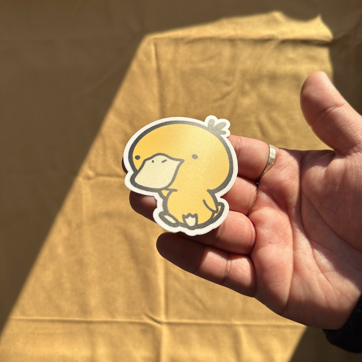 Yellow Duck Sticker