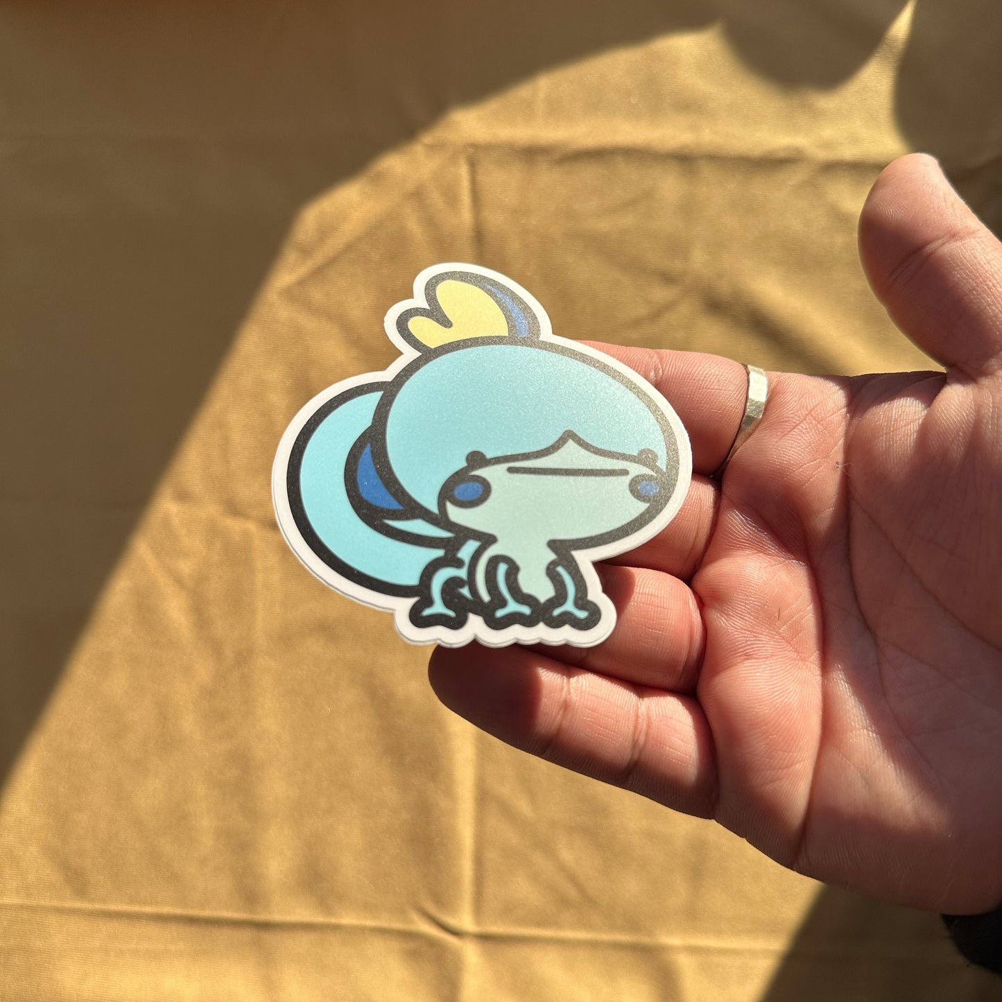 Water Lizard Sticker