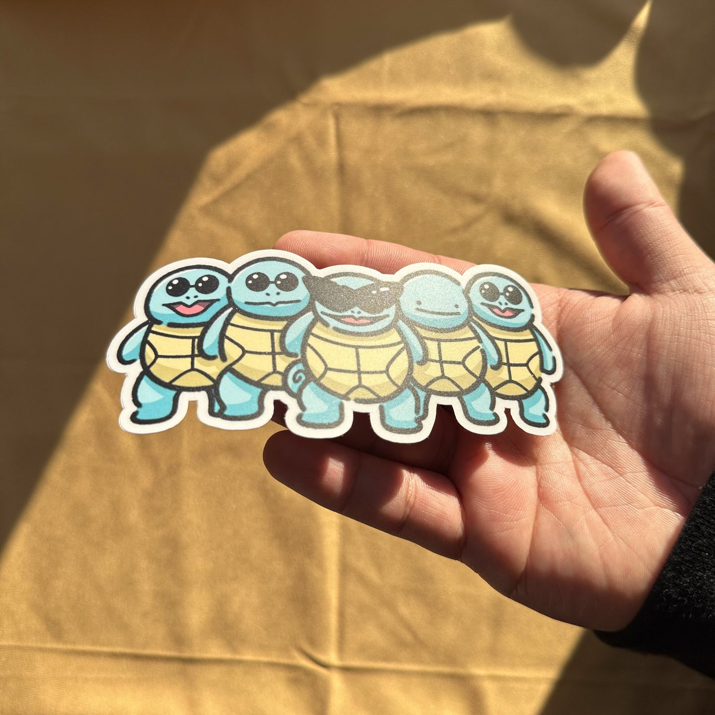 Water Turtle Squad Sticker