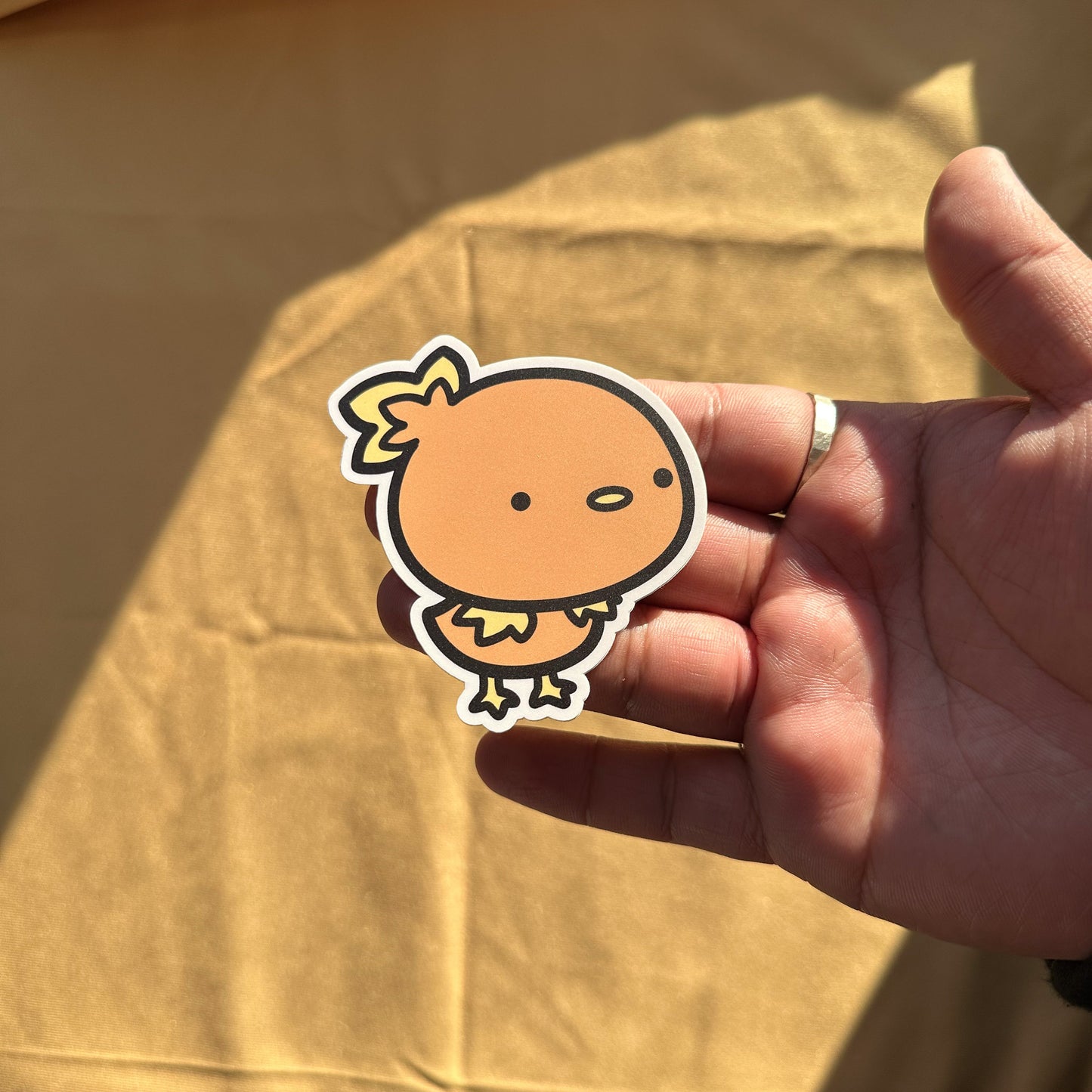 Fire Chick Sticker